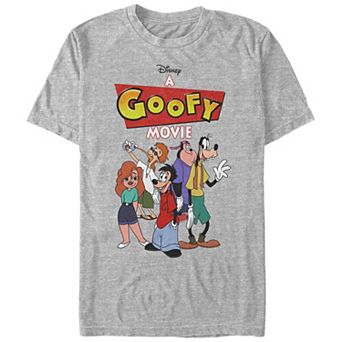 Disney's A Goofy Movie Group Shot Logo Men's Graphic Tee