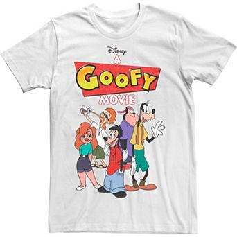 Disney's A Goofy Movie Group Shot Logo Men's Graphic Tee