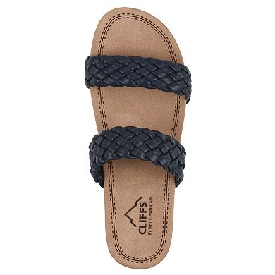 Cliffs by White Mountain Truly Women's Slide Sandals