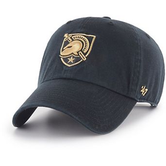 Men's '47 Black Army Black Knights Clean Up Adjustable Hat