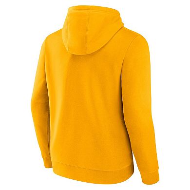 Men's Fanatics Branded Gold St. Louis Blues Special Edition 2.0 Wordmark Pullover Hoodie