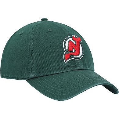 Men's '47 Green New Jersey Devils Clean Up Adjustable Hat