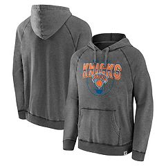 47 Brand Men's '47 Gray New York Knicks 2021/22 City Edition Wordmark Chest  Pass Pullover Hoodie