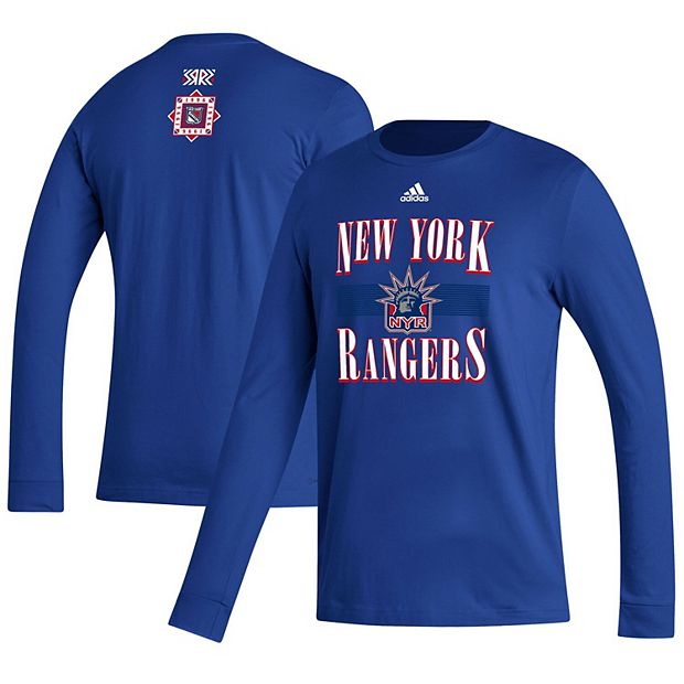 Brand New New York RANGERS Adidas T Shirt Small 100% Cotton $24 Retail NHL