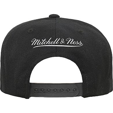 Youth Mitchell & Ness Black Philadelphia Eagles Gridiron Classics Ground Snapback Hat