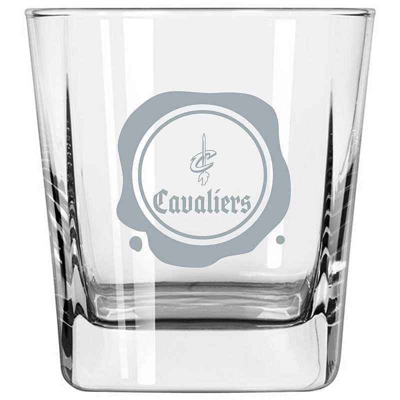 Cleveland Cavaliers 14oz. Frost Stamp Old Fashioned Glass, Multicolor