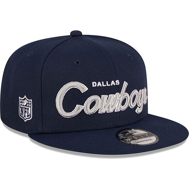 Dallas Cowboys New Era Women's Team Script 9TWENTY Adjustable Hat