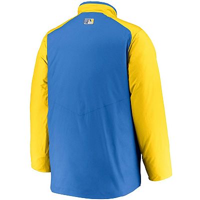 Men's Nike Light Blue Boston Red Sox City Connect Baseball Dugout