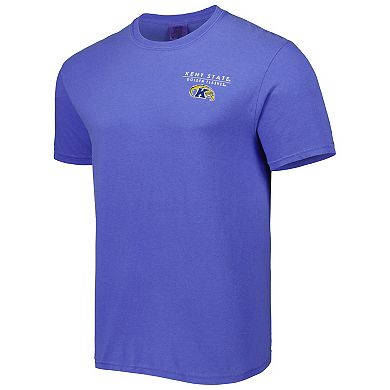 Men's Blue Kent State Golden Flashes Landscape Shield T-Shirt