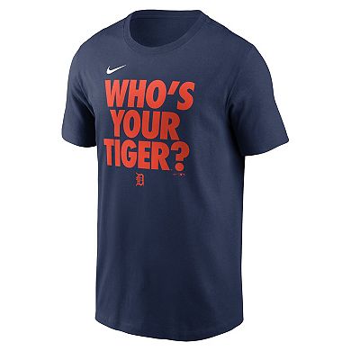Men's Nike Navy Detroit Tigers Rally Rule T-Shirt