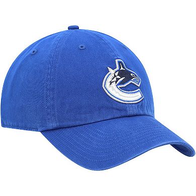 Men's '47 Blue Vancouver Canucks Team Clean Up Adjustable Hat