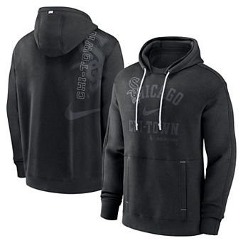 Men's Nike Black Chicago White Sox Statement Ball Game Pullover Hoodie