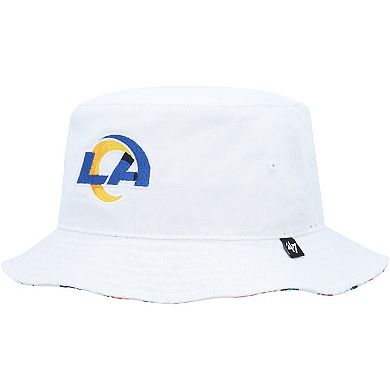 Women's '47 White Los Angeles Rams Highgrove Bucket Hat
