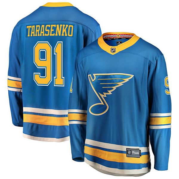  Vladimir Tarasenko St Louis Blues #91 Blue Youth 8-20 Home  Replica Player Jersey (8-12) : Sports & Outdoors