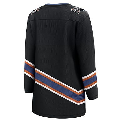 Women's Fanatics Branded Black Washington Capitals Special Edition 2.0 Breakaway Blank Jersey