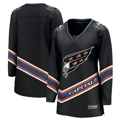 Women's Fanatics Branded Black Washington Capitals Special Edition 2.0 Breakaway Blank Jersey