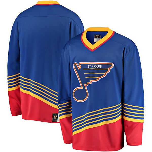 Men's Fanatics Branded Blue St. Louis Blues Premier Breakaway Heritage