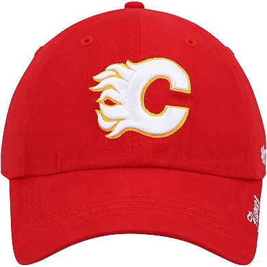 Women's '47 Red Calgary Flames Team Miata Clean Up Adjustable Hat
