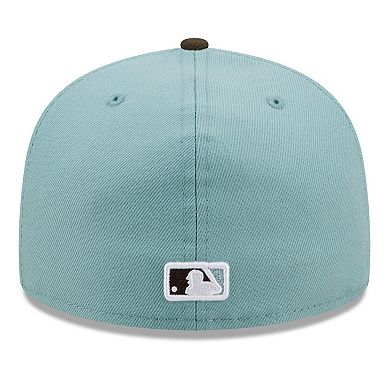 Men's New Era Light Blue/Brown Cincinnati Reds 1990 World Series Beach ...