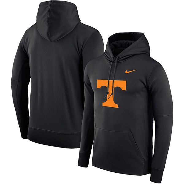 Men's Nike Black Tennessee Volunteers Performance Pullover Hoodie