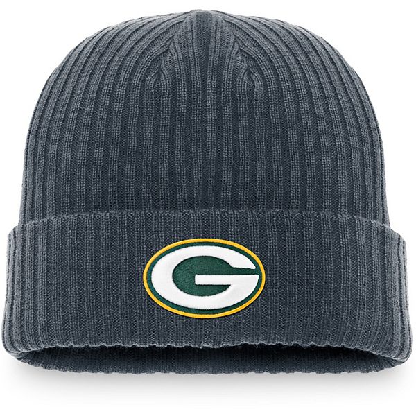 Men's Green Bay Packers Fanatics Branded Green Sport Resort Cuffed Knit Hat  with Pom