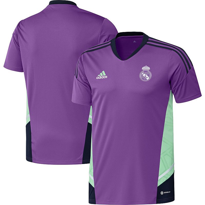 UPC 196460686981 product image for Men's adidas Purple Real Madrid 2023/24 Training Jersey, Size: XL | upcitemdb.com