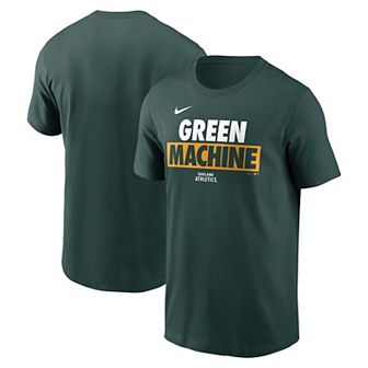 Men's Nike Green Oakland Athletics Rally Rule T-Shirt