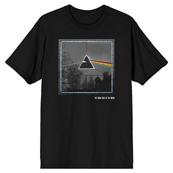 Men's Pink Floyd Black And White Tee