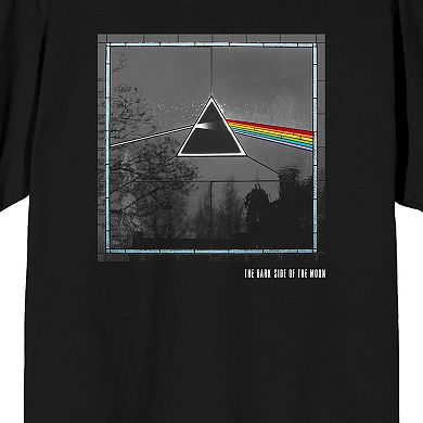 Men's Pink Floyd Black And White Tee