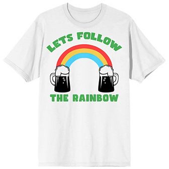 Men's St. Pats Let's Follow the Rainbow Tee