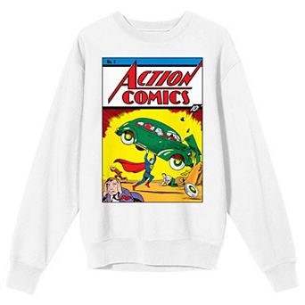 Men's Superman Action Comic Issue Sweatshirt