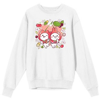Men's Mimi & Neko Flowers & Fruits Sweatshirt