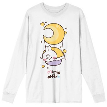Men's Mimi & Neko Mimi Night Moon Long Sleeve Tee