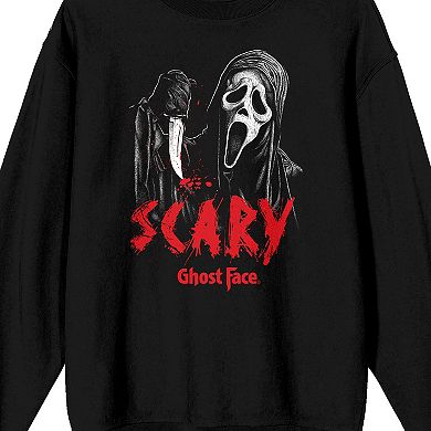 Men's Ghostface Scary Mask Sweatshirt