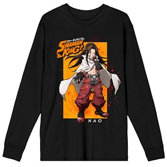 Men's Shaman King Hao Asakura Long Sleeve Tee