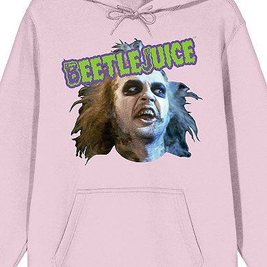 Men's Beetlejuice Character Face Hoodie