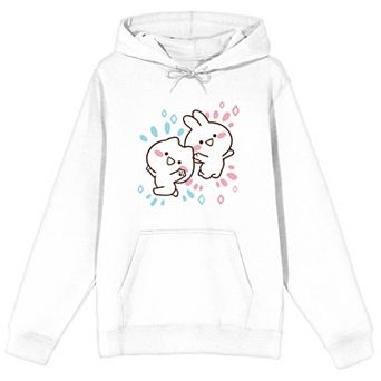 Men's Mimi & Neko Cute Characters Hoodie