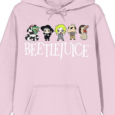Men's Beetlejuice Chibi Line Up Hoodie