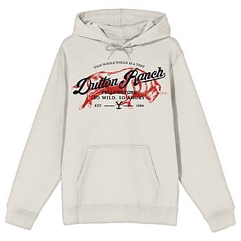 Men's Yellowstone Dutton Ranch Art Hoodie