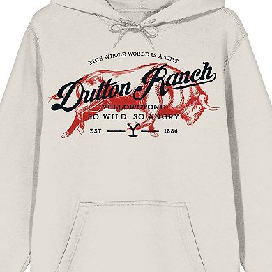Men's Yellowstone Dutton Ranch Art Hoodie