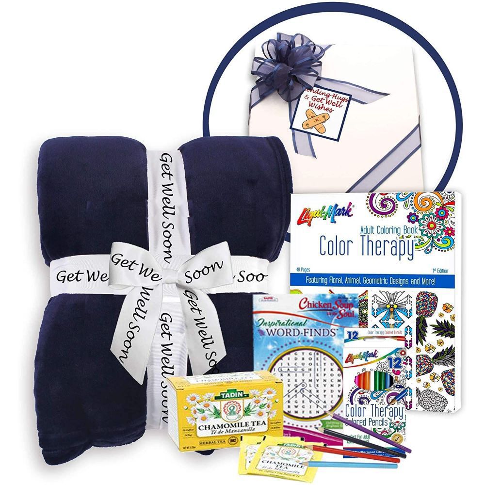 Feel Better Get Well Gift Tote- get well soon gifts for women