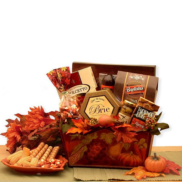 GBDS A Gourmet Fall Harvest Fall Gift Basket Thanksgiving gift basket