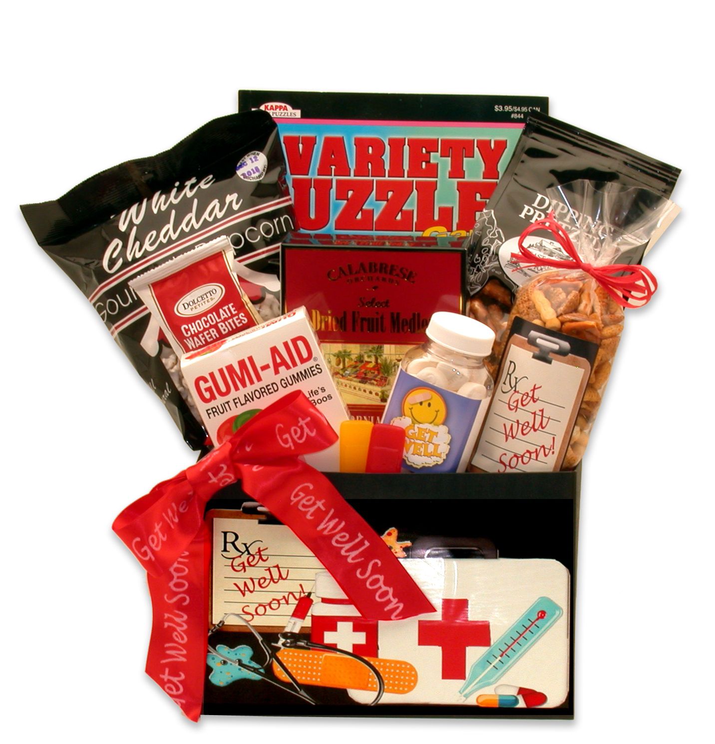 Gbds Hugs & Kisses Get Well Care Package- get well soon gifts for women - get  well soon gift basket - 1 Basket