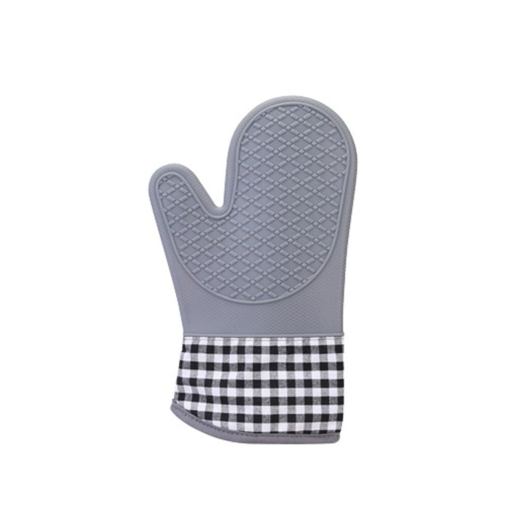 Oven Mitts Heat Resistant - 1 Pair Silicone Oven Mitts, Non-Slip Grip Soft Oven  Mitt, Flexible Kitchen Oven Mits Potholders Oven Gloves for Cooking Baking Kitchen  Mittens,Blue 