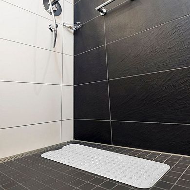 Bathroom Bathtub Non-slip Bath Mat 99x39cm Transparent