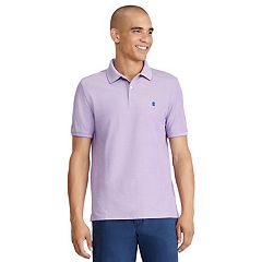 Mens Purple IZOD Polo Tops Clothing Kohl s