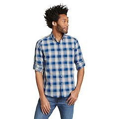 Eddie Bauer Men's UPF Guide 2.0 Long-Sleeve Shirt - Lapis - M