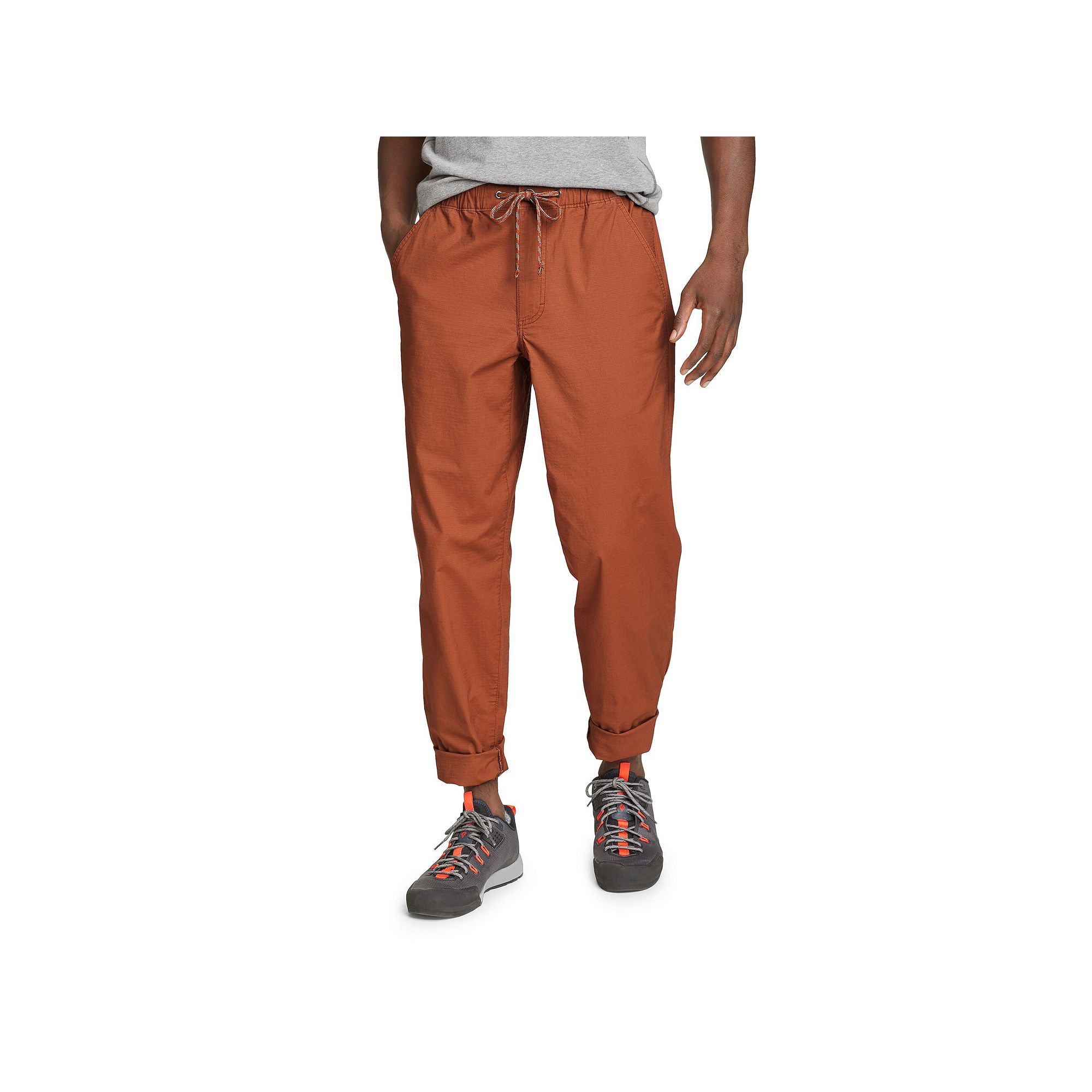 Mens Eddie Bauer Ripstop Pants, Size: Small, Red