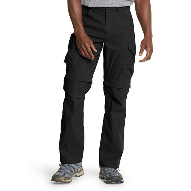 Eddie Bauer Men's Rainier Convertible Pants - Black - Size 34/32