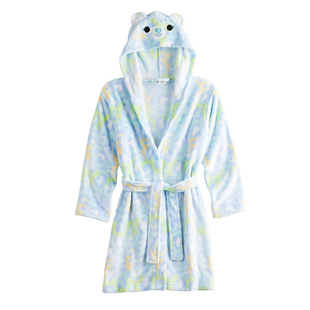 Girls 6-12 Lindsay Leopard Squishmallow Robe